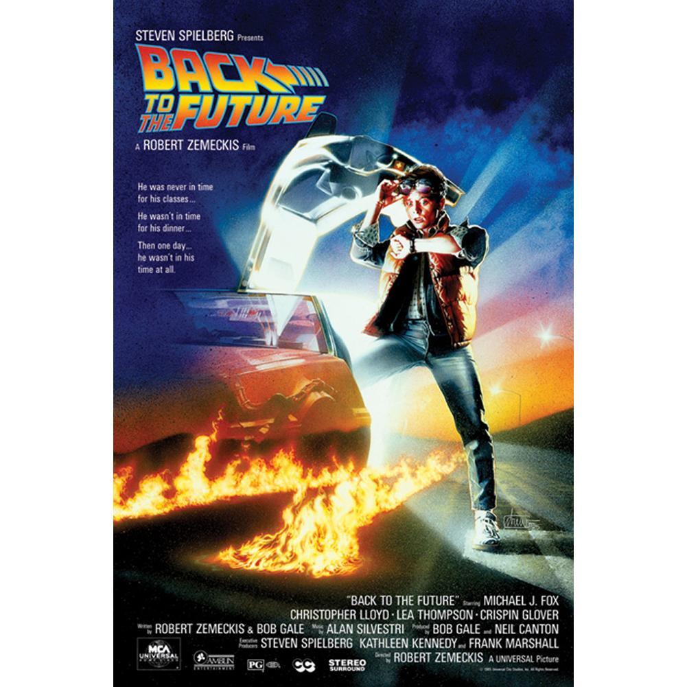 Movie poster for Back To The Future - Source: IMDB