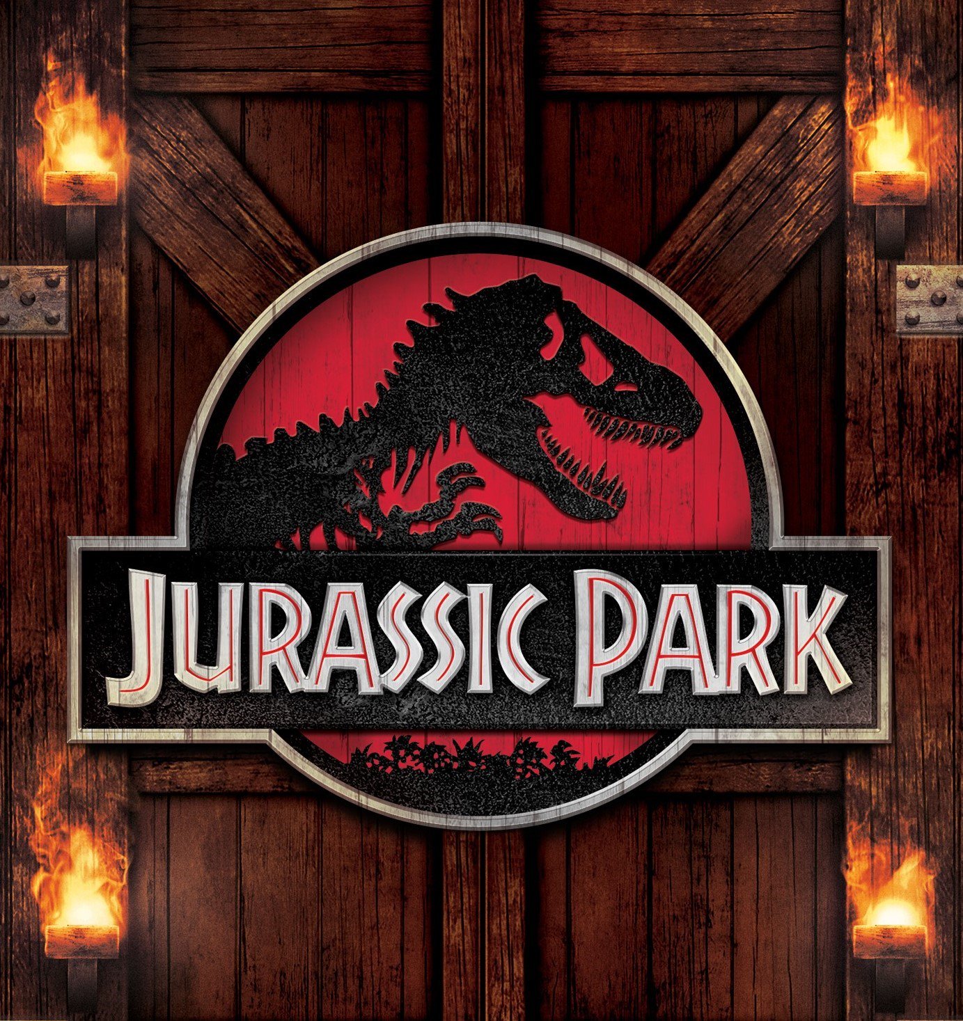 The 1993 film Jurassic Park's Logo