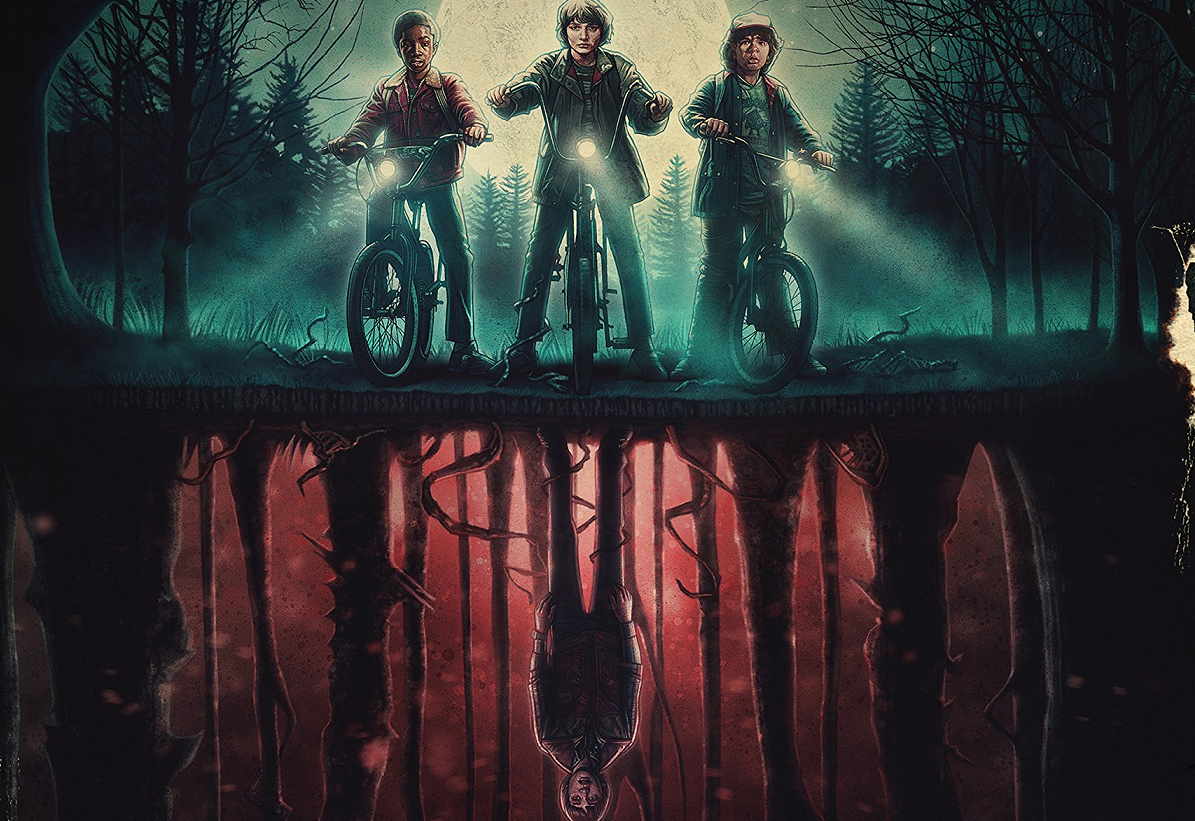A promotional image demonstrating the Upside Down world - Source: Bloody Disgusting